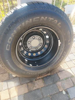 Unused New 16 inch Ford Ranger T6 Spare Wheel with New 255/70/16 Continental Cross Contact Tyre at H