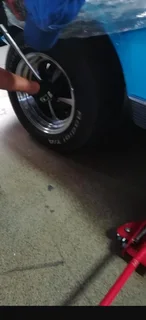 Classic Mustang Spare Wheel kit with Cover and Tools