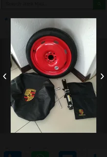 Porsche Boxster and Cayman Space Saver Spare Wheels