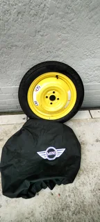 Mini One 15 inch Space Saver Spare Wheel with Wheel Cover ‪2006-2014‬