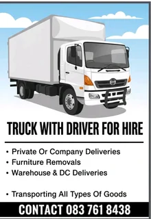 Truck With Driver For Hire