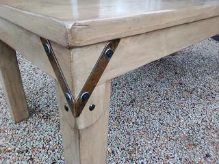 RS 282 Rustic 8 Seater Dining Table. Dimensions L2200 W900 H760 mm. Price Only R4995