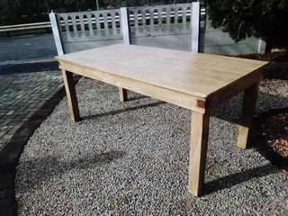New Year Special! RS 279 6 Seater Dining Table. L1800 W900 H760 mm. Was R3995 Now Only R2995!