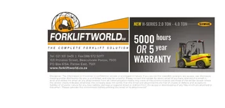 Forklift Technician wanted