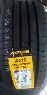 Brand new 225/40r18 Aplus A610 tyres