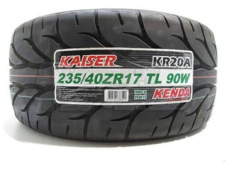 235/40r17 Kenda KR20A semi slick tyres.