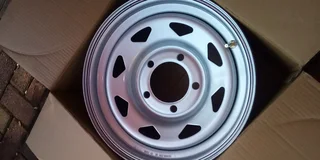 New 16" 5x150pcd white and silver steel rims for Land Cruiser back in stock!!