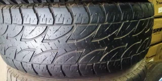 17&#34; Ford Ranger original steel rim fitted with 265/65r17 Bridgestone Dueler D694 A/T tyre. 6x139