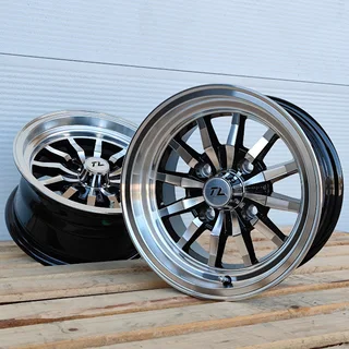 New 13" magwheels and tyres to fit Nissan 1400 bakkie, 4x114pcd.