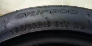 New 195/55r16 Autogrip Grip 200 tyres.