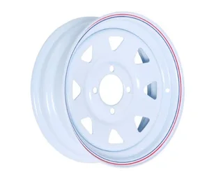 New 14" white steel rims for Toyota Avanza and Toyota Venture. 4 holes, 4x114pcd.