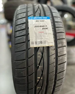 New 205/40r17 Sumitomo BC100 tyres.