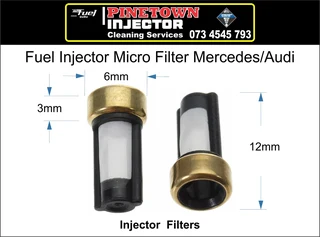 Fuel Injector Micro Filter Mercedes/Audi (6mm x 3mm 12mm)