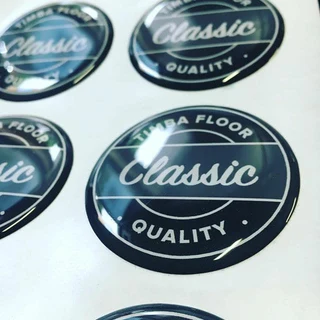 High Quality Dome / Gell Stickers!