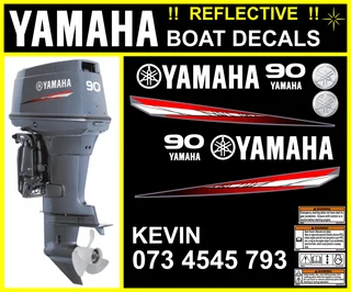 Reflective ! Marine Decals.