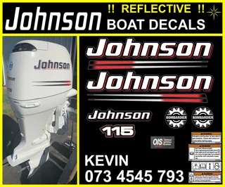 Reflective ! Marine Decals.