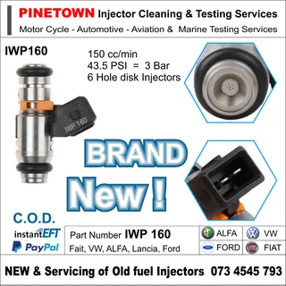IWP160 Fuel Injectors for Fiat VW Alfa Lancia