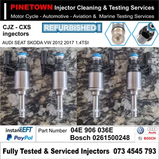 Audi A1 A3 Vw Golf 2010 Onw 1.4tfsi Engine Fuel Injector 04e906036e 0261500248 0261500350