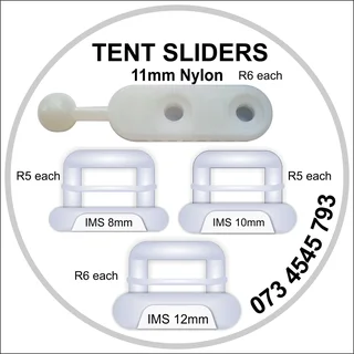 IMS Low Friction Yacht Sail Slider - IMS Sail Slug 8mm Mast Track