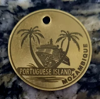 32mm Round Black Brass ID Tag DIY Pendant Necklace Key chain Jewelry Accessories.