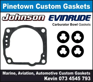 Johnson Evinrude Carburator Bowl Gaskets Set