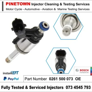0261500073 original Bosch injectors for BMW Mini Citroën and Peugeot.