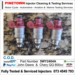 5WY2404A  injectors  for John Deere 825I Gator 3 Cylinder MIA11720