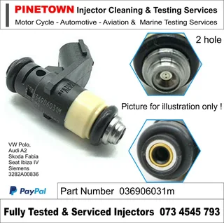 036906031m Injectors for VW Polo, Audi A2 Skoda Fabia Seat Ibiza IV Siemens 3282A00836