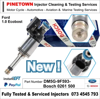 Ford 1.0 Ecosport Injector dm5g-9f593-ab, 0261500341, 0261500556