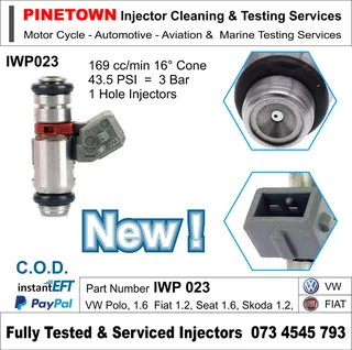 IWP023 Fuel Injectors for VW and Fiat