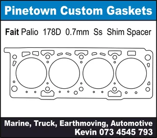 Fait Palio  178D 0.7mm Ss Shim Spacer