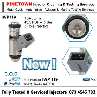 IWP119 Injectors (Brand New Sealed)