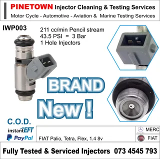IWP003 Injectors (Brand New Sealed)