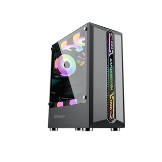 Armaggeddon Tritron Pro 300 ATX Gaming Case w/ x3 Pre-installed ARGB Fans