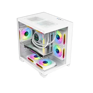 Armaggeddon Aquaron WiBO Micro-ATX Gaming Case – No fans installed