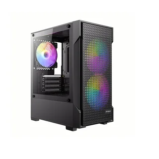 Antec VX100M Micro-ATX Mini Tower case w/ x3 Pre-installed 120mm ARGB fans