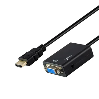 HDMI to VGA Converter with Audio Output
