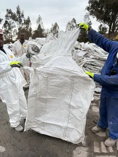 1 ton Bulk Bags used