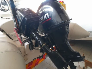 Outboard 9.8 HP still in the box