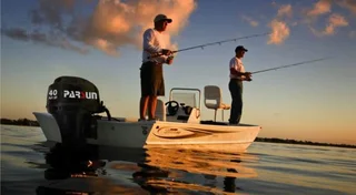 Outboard New 40 HP Parsun with t&t