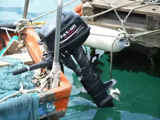 Outboard 15 HP Parsun four stroke still in the box