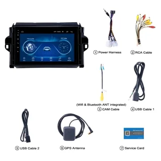 Toyota Fortuner (2016-2018) 》 9&#34; Android Satnav Radio Car Audio Sound System