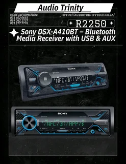 Sony DSX‑A410BT Bluetooth Media Receiver