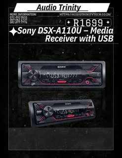 Sony DSX‑A110 Media Receiver with USB