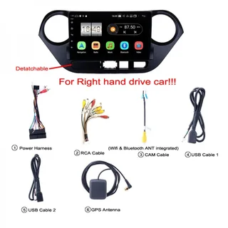 Hyundai i10 (2013‑2016) 》 9″ Android Satnav Radio Car Audio Sound System