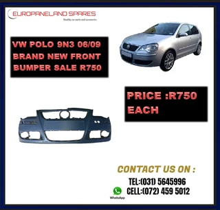 Vw Polo 2006/09 Brand New Front Bumpers For Sale R750 Each