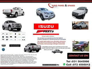 ISUZU KB300 2016 ONWARDS BRAND NEW FRONT GRILLES CHROME FOR SALE  R1795