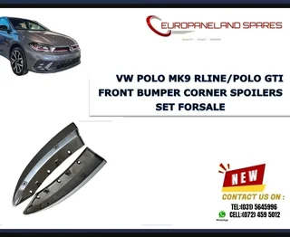 Vw Polo Mk9 Gti/ R Line 2023 On Brand New Front Bumpers Corner Spoilers Set Forsale R750