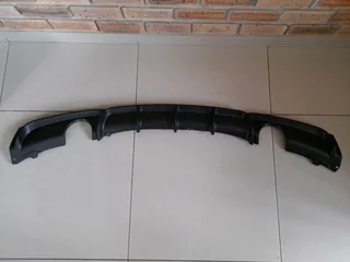Bmw F30   Plastic M-sport Style  Rear Bumper Diffusers Forsale R1450