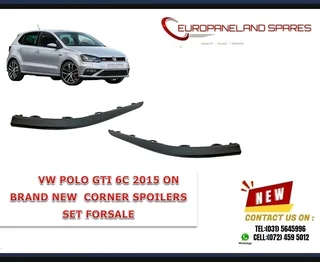 Vw Polo 6c Gti 2015 On Brand New Front Bumpers Corner Spoilers Set Forsale R795